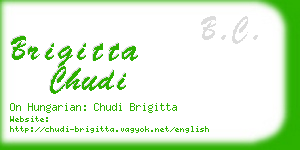 brigitta chudi business card